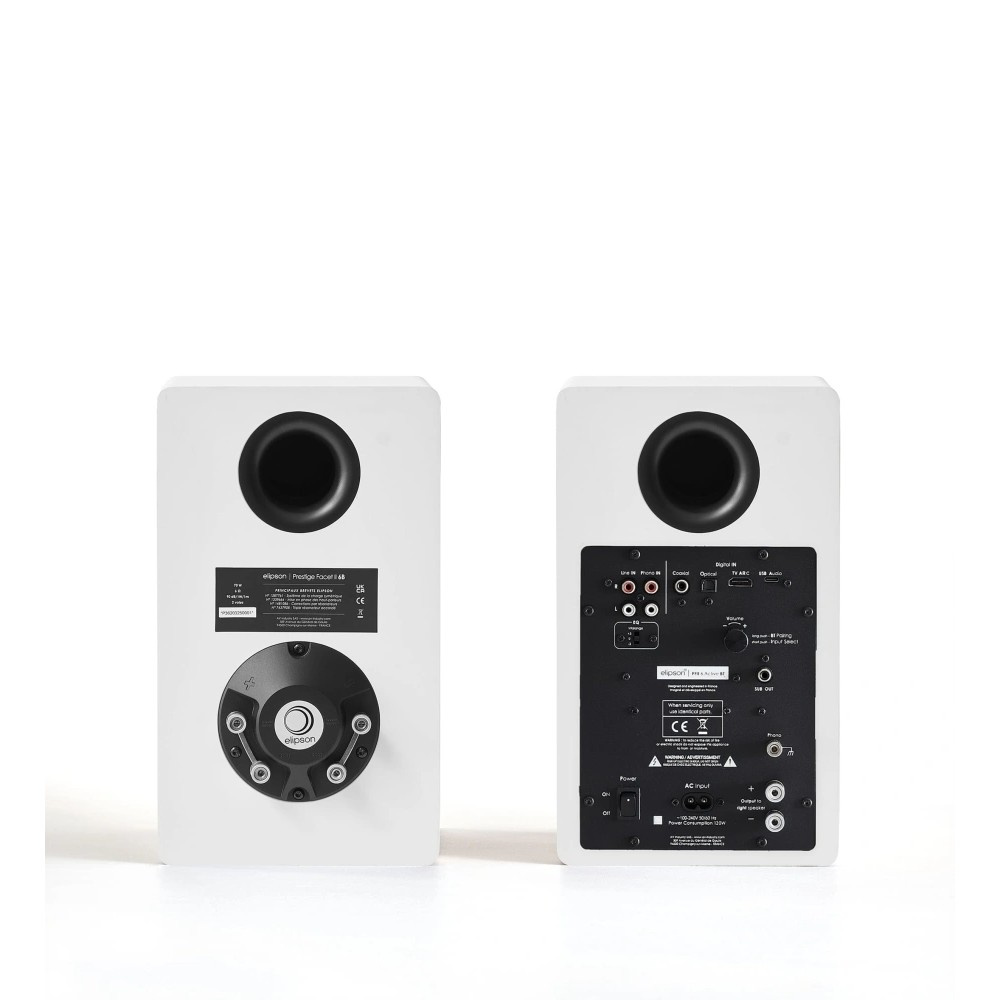 Elipson Prestige Facet II 6B Active, mattweiß, Paar