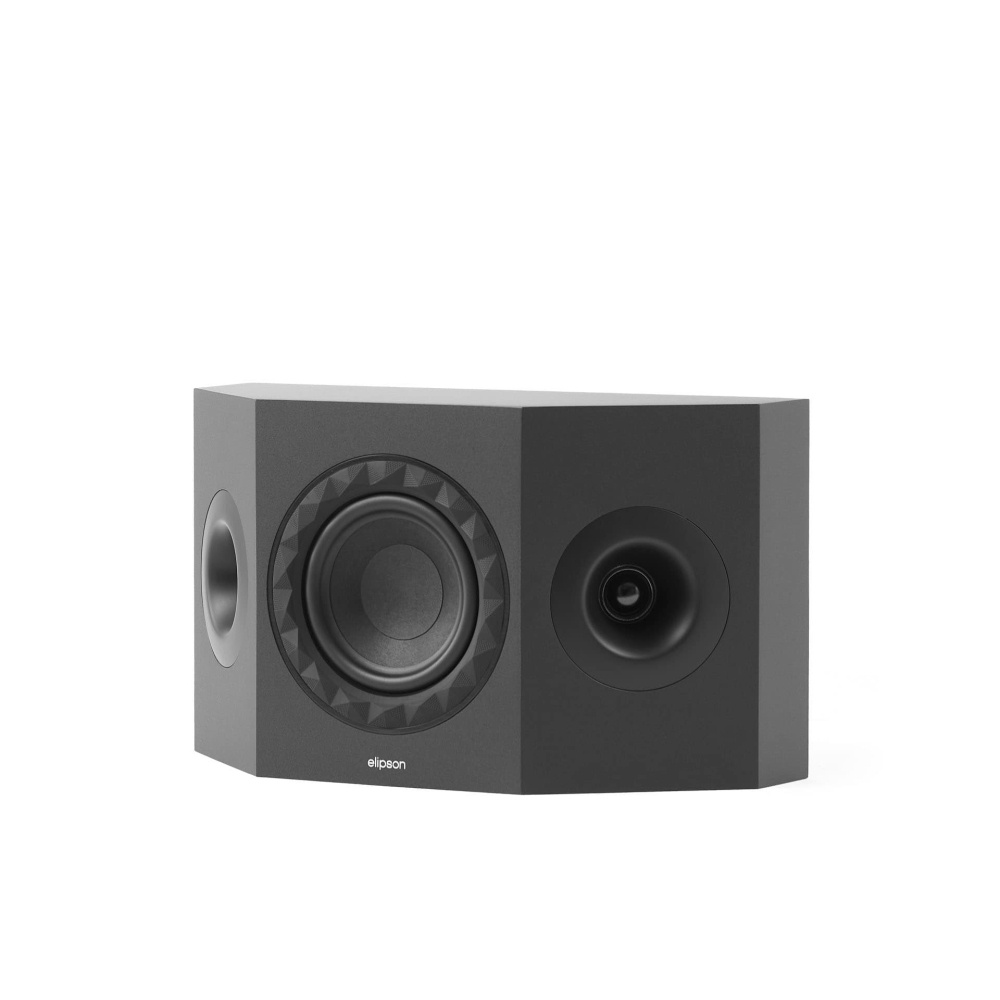 Elipson Prestige Facet II 7SR Surround-Lautsprecher, mattschwarz, Paar