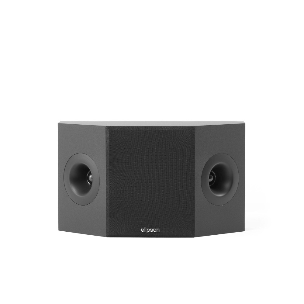 Elipson Prestige Facet II 7SR Surround-Lautsprecher, mattschwarz, Paar