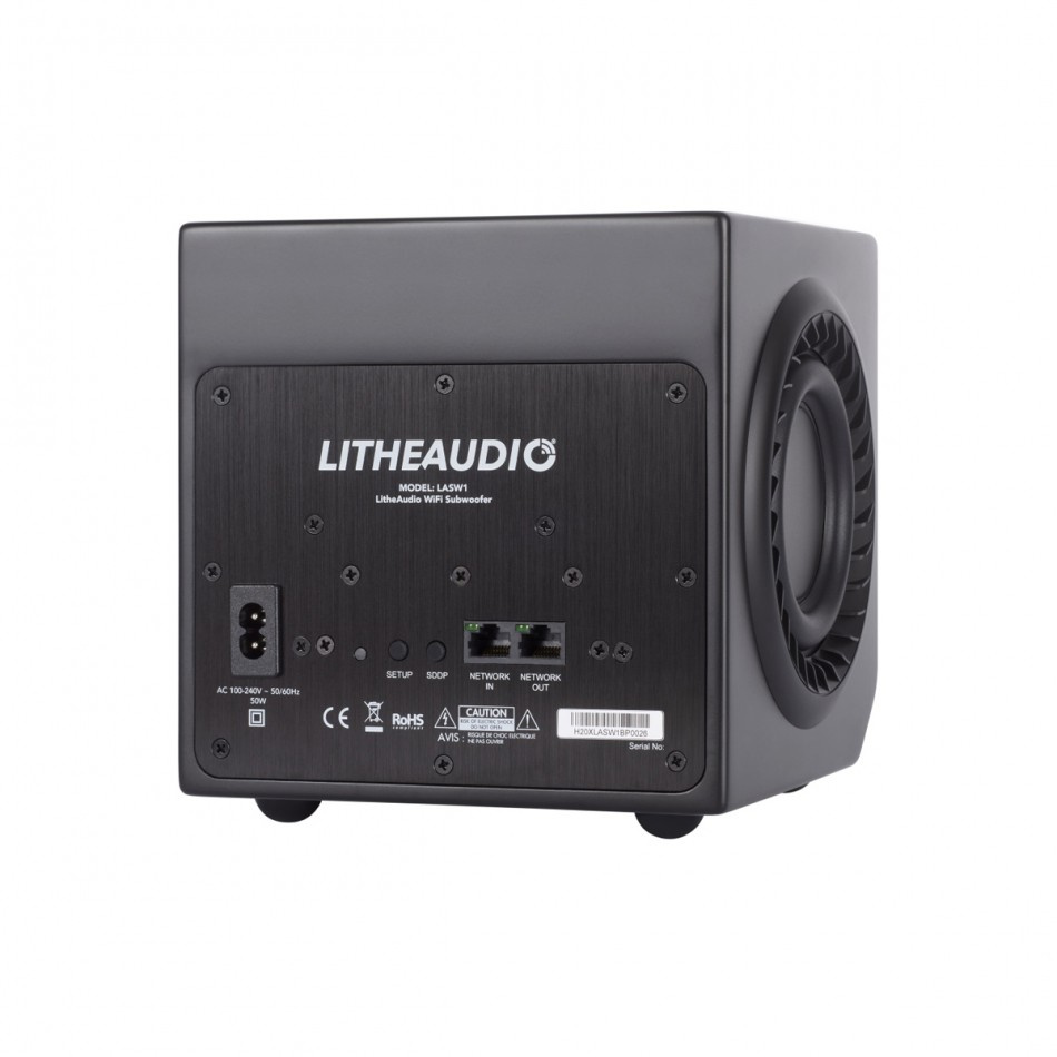 Lithe Audio Wireless Micro Subwoofer, kabelloser aktiver Subwoofer