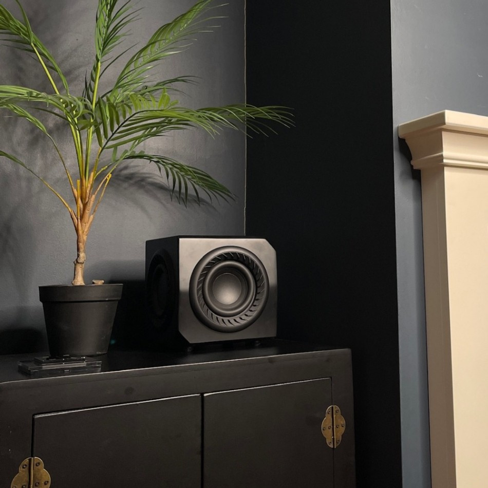Lithe Audio Wireless Micro Subwoofer, kabelloser aktiver Subwoofer