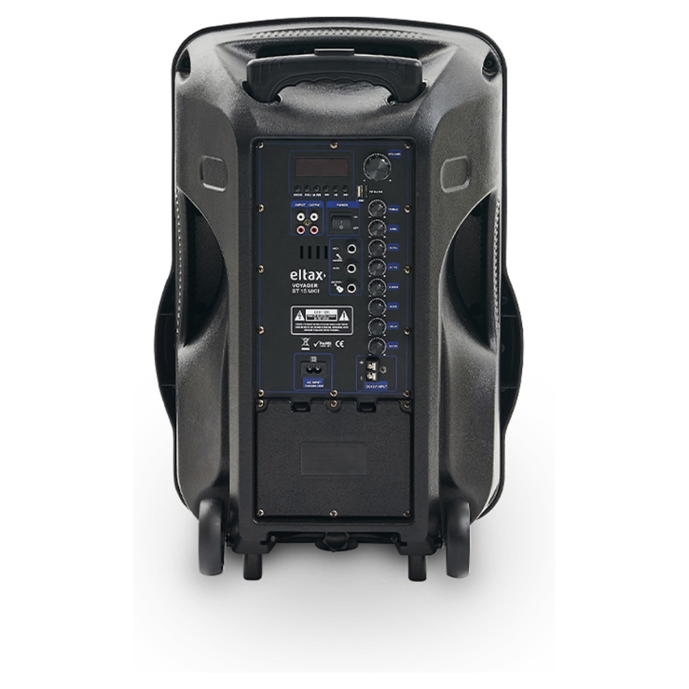 Eltax Voyager BT 15 MKII, tragbarer Partylautsprecher mit Bluetooth