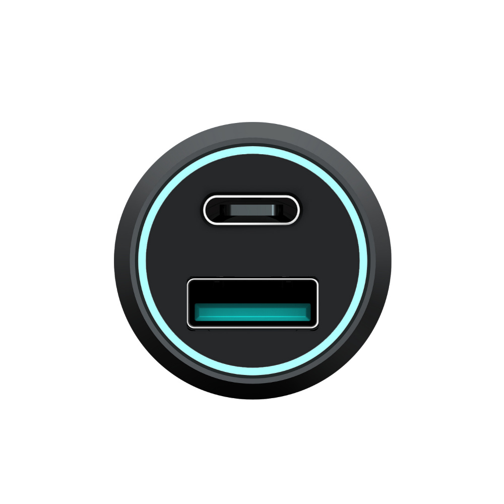 Champion FastCharge USB-B/C Autoladegerät Duo, 43W