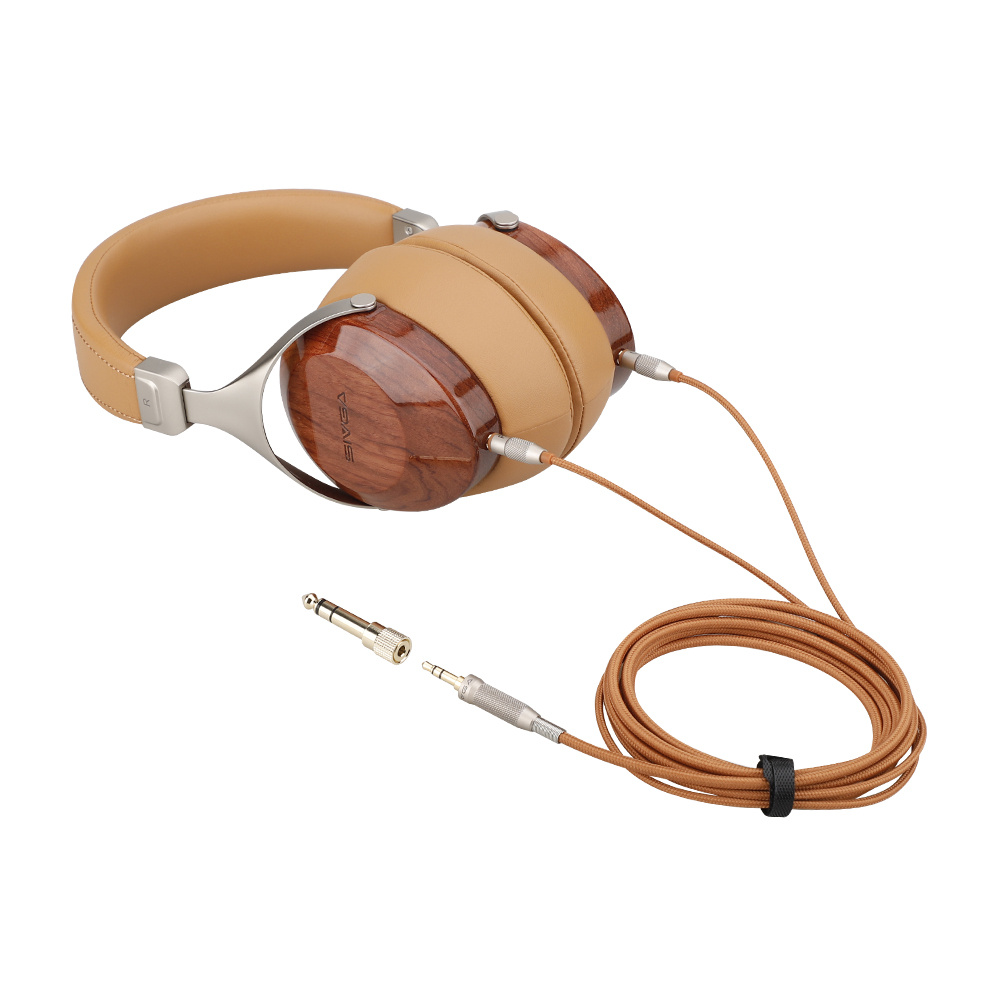 Sivga Robin SV021 geschlossene Over-Ear Hi-Fi-Kopfhörer, Palisander