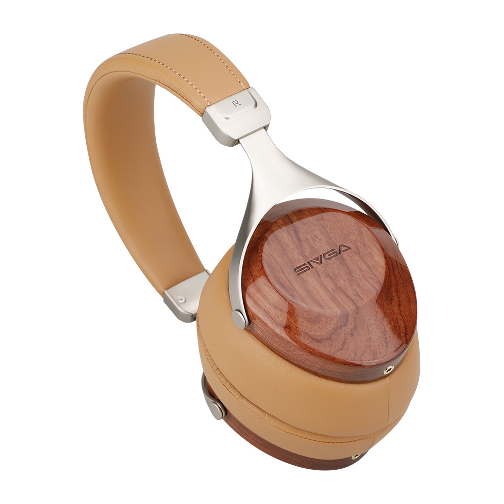 Sivga Robin SV021 geschlossene Over-Ear Hi-Fi-Kopfhörer, Palisander