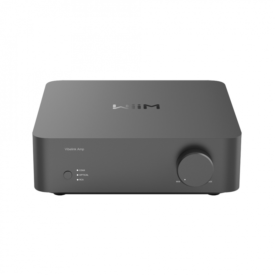WiiM Vibelink Amp Stereo-Verstärker mit DAC, Space Gray