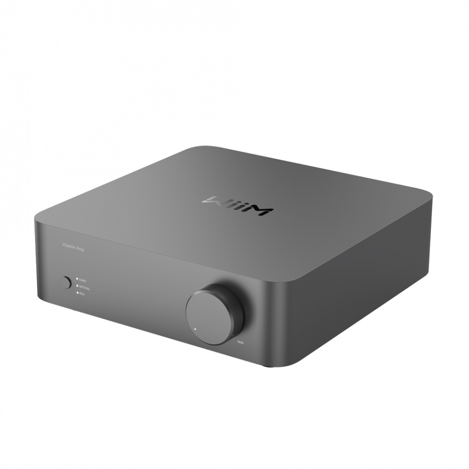 WiiM Vibelink Amp Stereo-Verstärker mit DAC, Space Gray