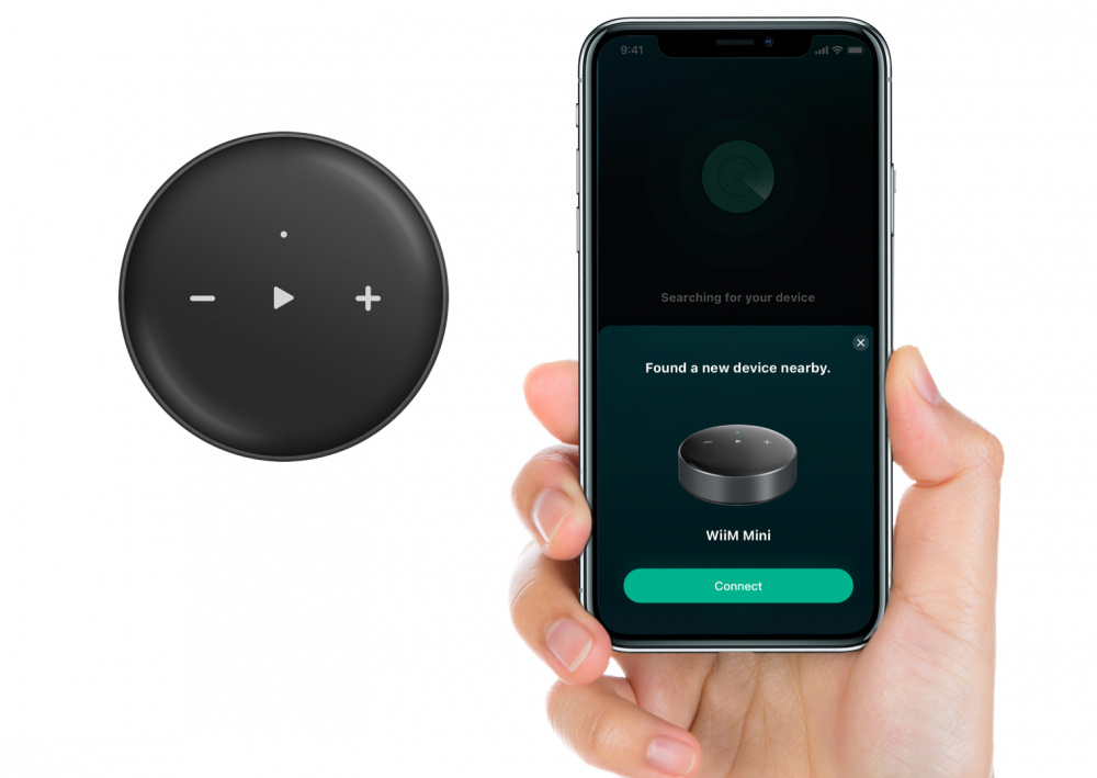 WiiM Mini, kabelloser Netzwerk-Streamer mit Spotify Connect & AirPlay 2