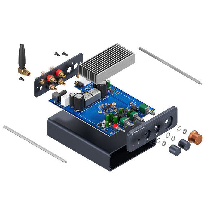 Fosi Audio BT20A PRO Stereo-Verstärker mit Bluetooth & 48V-Netzteil