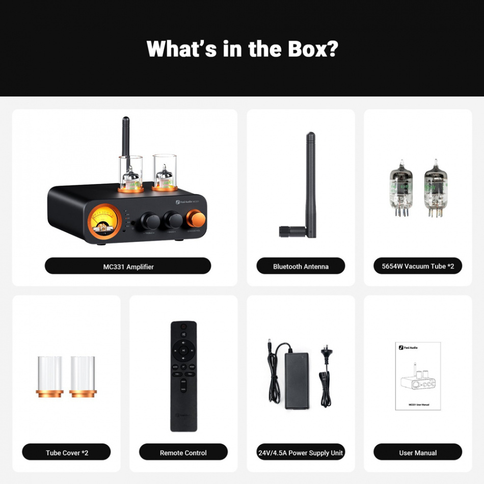 Fosi Audio MC331 Röhrenverstärker