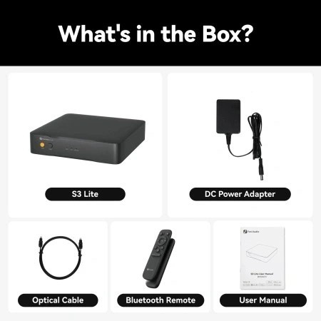 Fosi Audio S3 Lite Netzwerk-Streamer