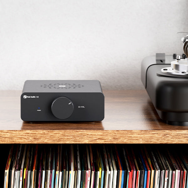 Fosi Audio V3 kompakter Verstärker, 32V-Netzteil