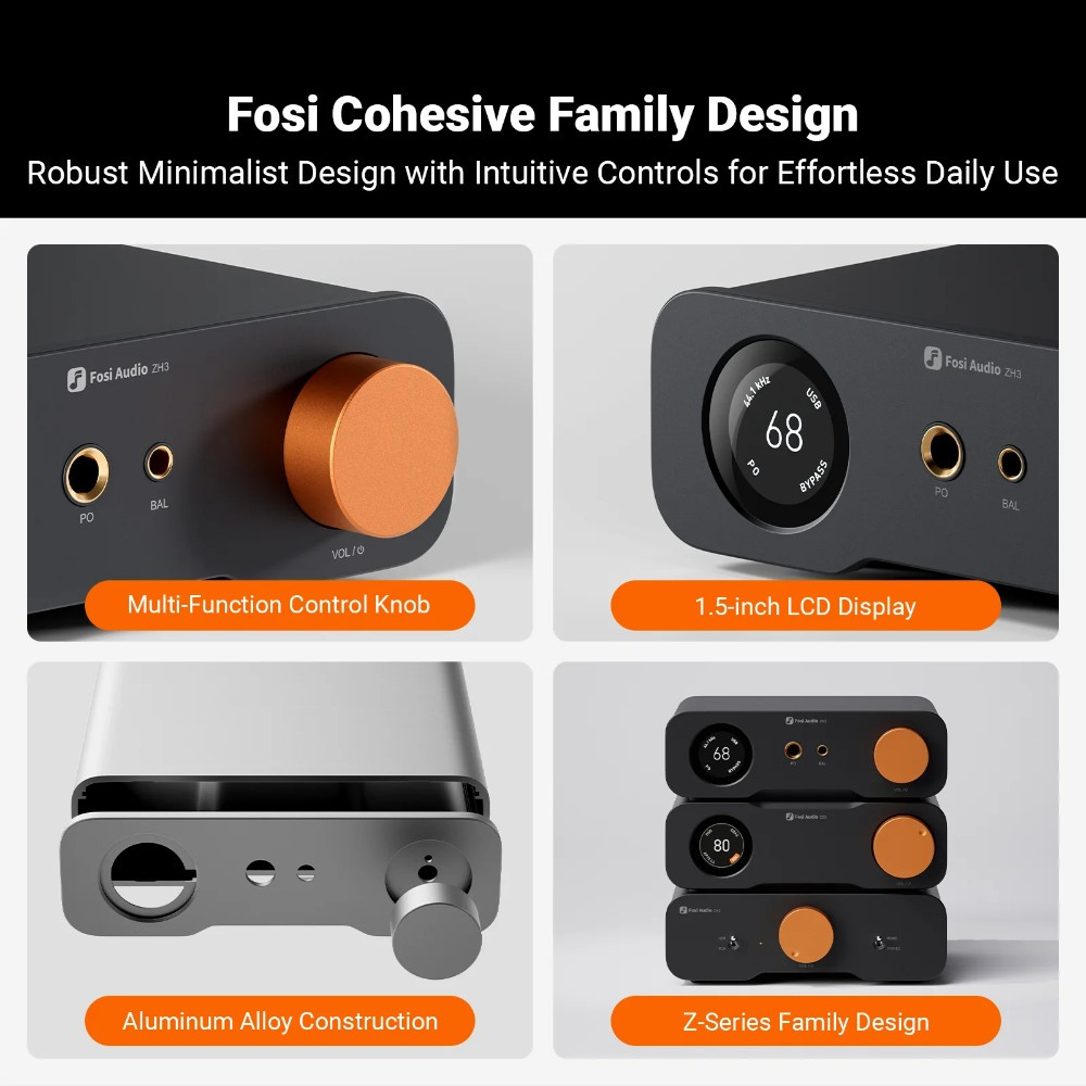 Fosi Audio ZH3, DAC & Kopfhörerverstärker