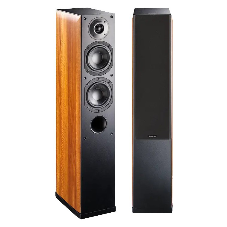 Indiana Line Nota 550 X Standlautsprecher, Walnuss Paar