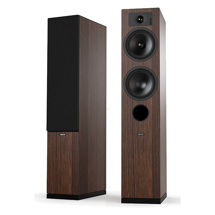 Indiana Line Tesi 5 Standlautsprecher, Paar in Mocha-Holz