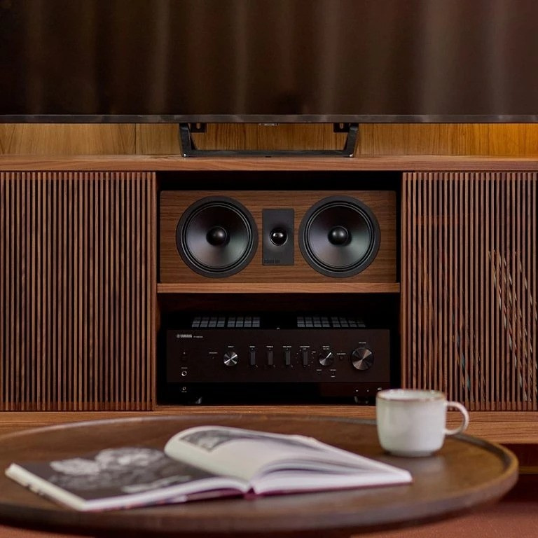 Indiana Line Tesi 7 Centerlautsprecher, Mocha-Holz
