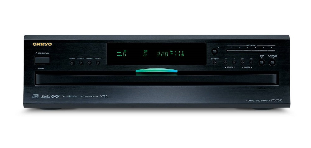 Onkyo DX-C390 CD - Wechsler schwarz