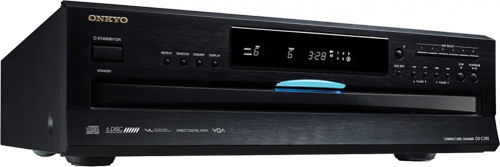 Onkyo DX-C390 CD - Wechsler schwarz