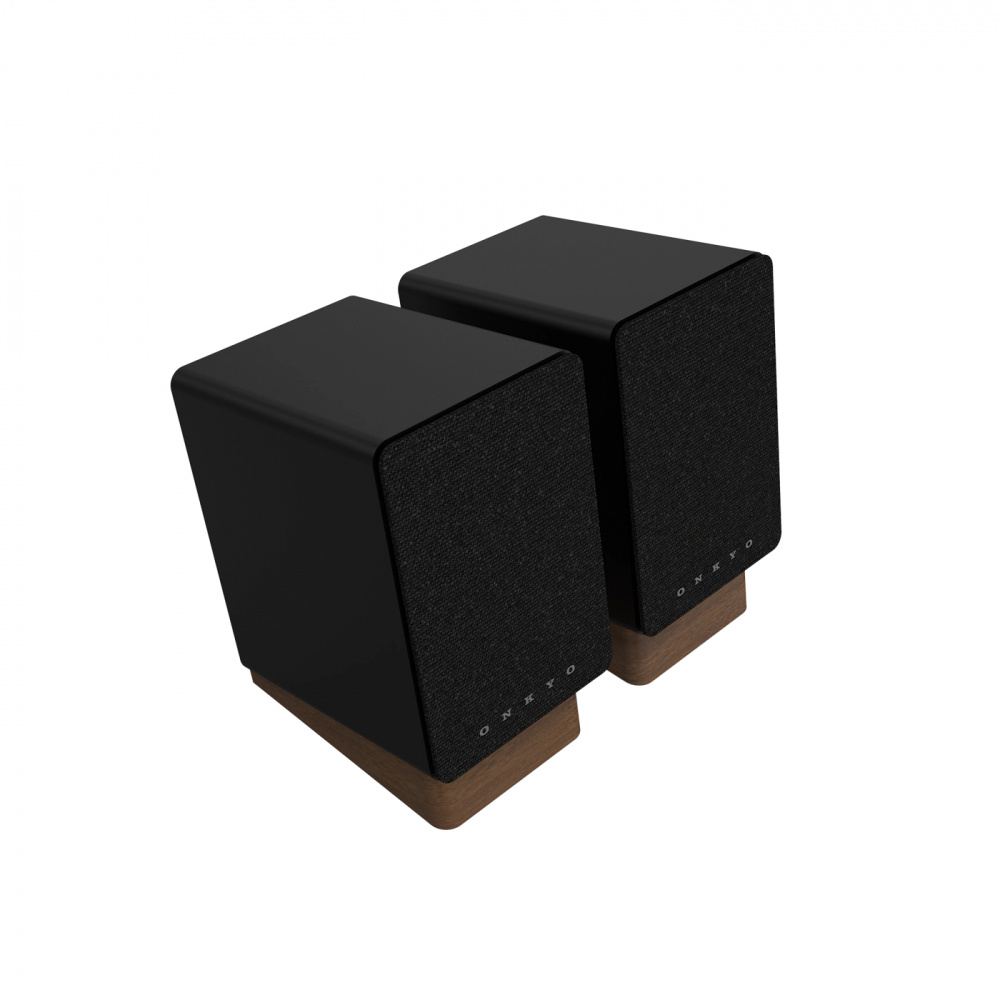 Onkyo GX-10DB aktive Regallautsprecher, schwarz