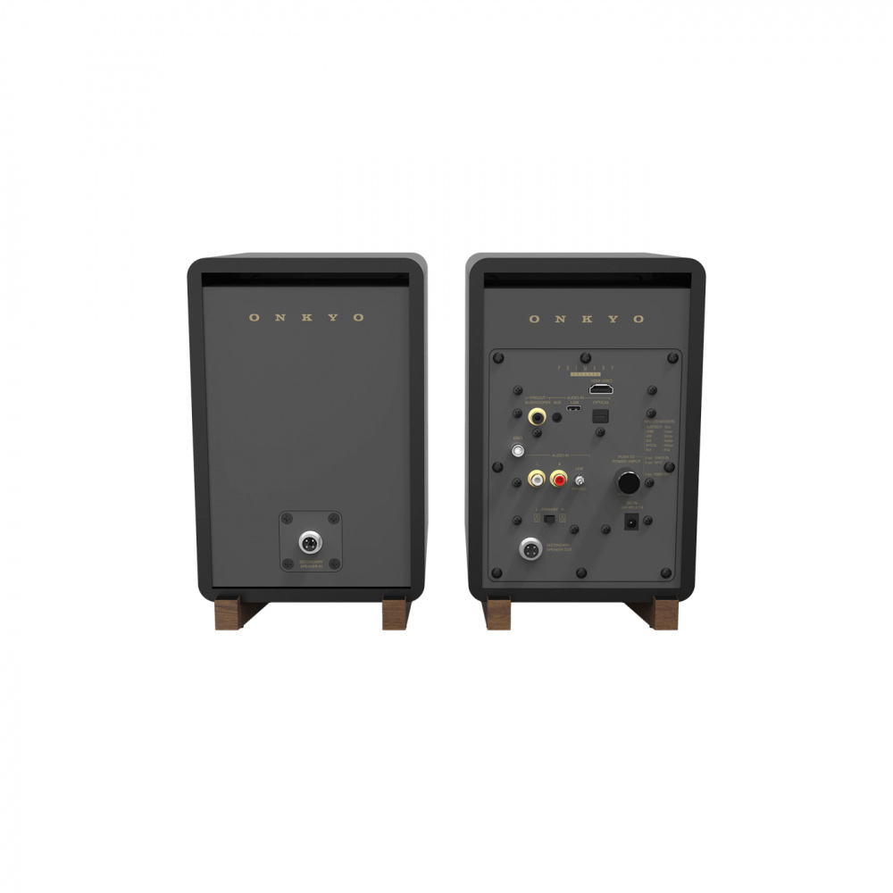 Onkyo GX-30ARC aktive Regallautsprecher, schwarz