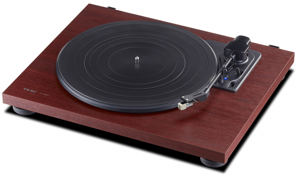 Teac TN-180BT-A3, Plattenspieler mit BT & RIAA-Stufe, Kirsche