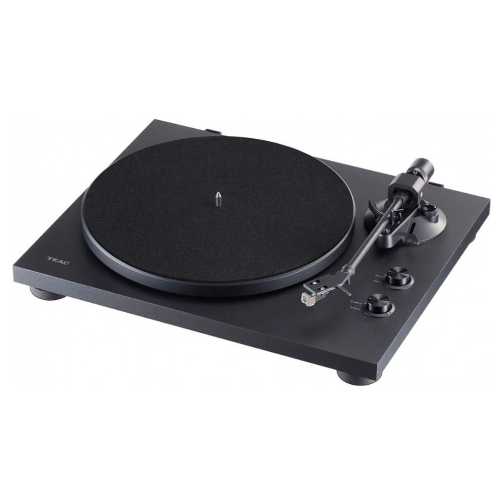 Teac TN-280BT-A3, Plattenspieler mit AT-3600L-Tonabnehmer, BT- & RIAA-Vorverstärker, schwarz