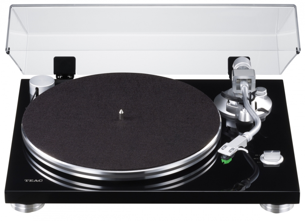 Teac TN-3B Plattenspieler mit RIAA- & USB-Ausgang, schwarz