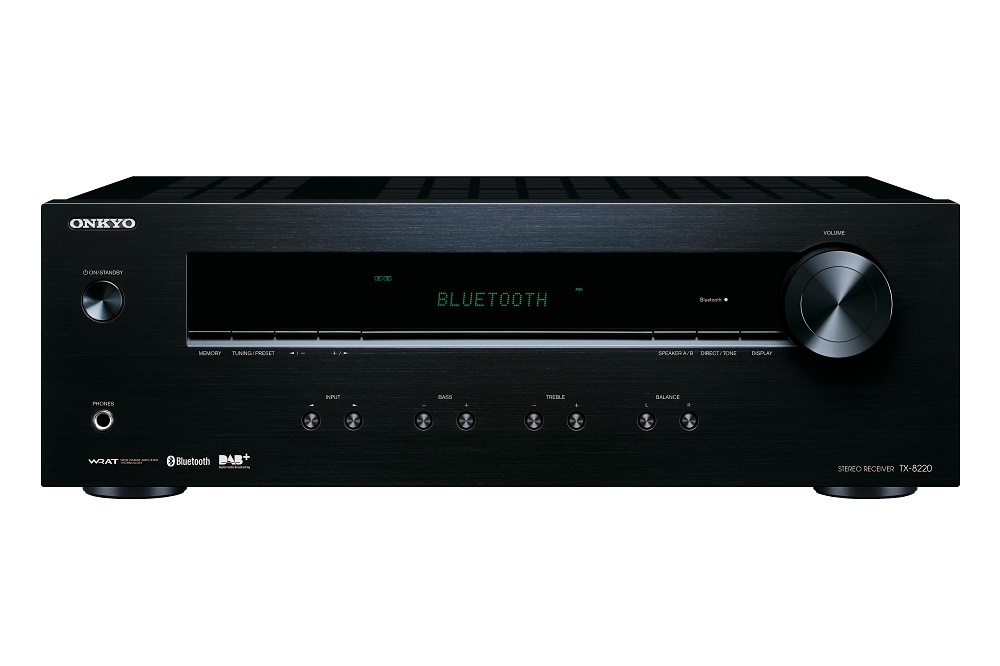 Onkyo TX-8220 Stereoreceiver mit DAC, schwarz