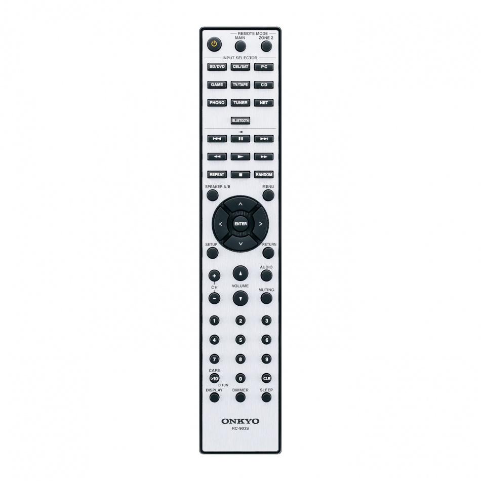 Onkyo TX-8470 Stereoverstärker mit Netzwerk, HDMI & mehr, schwarz
