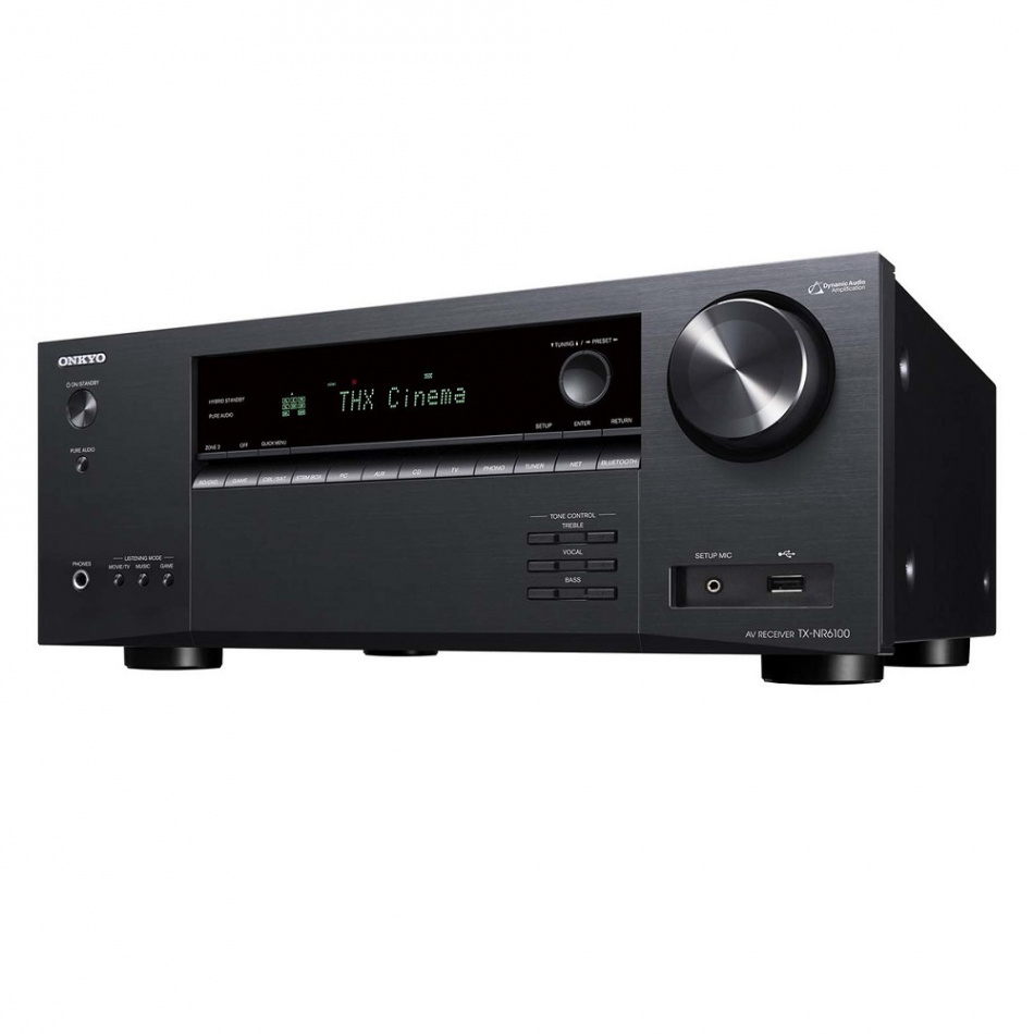 Onkyo TX-NR6100 Heimkino-Verstärker, schwarz