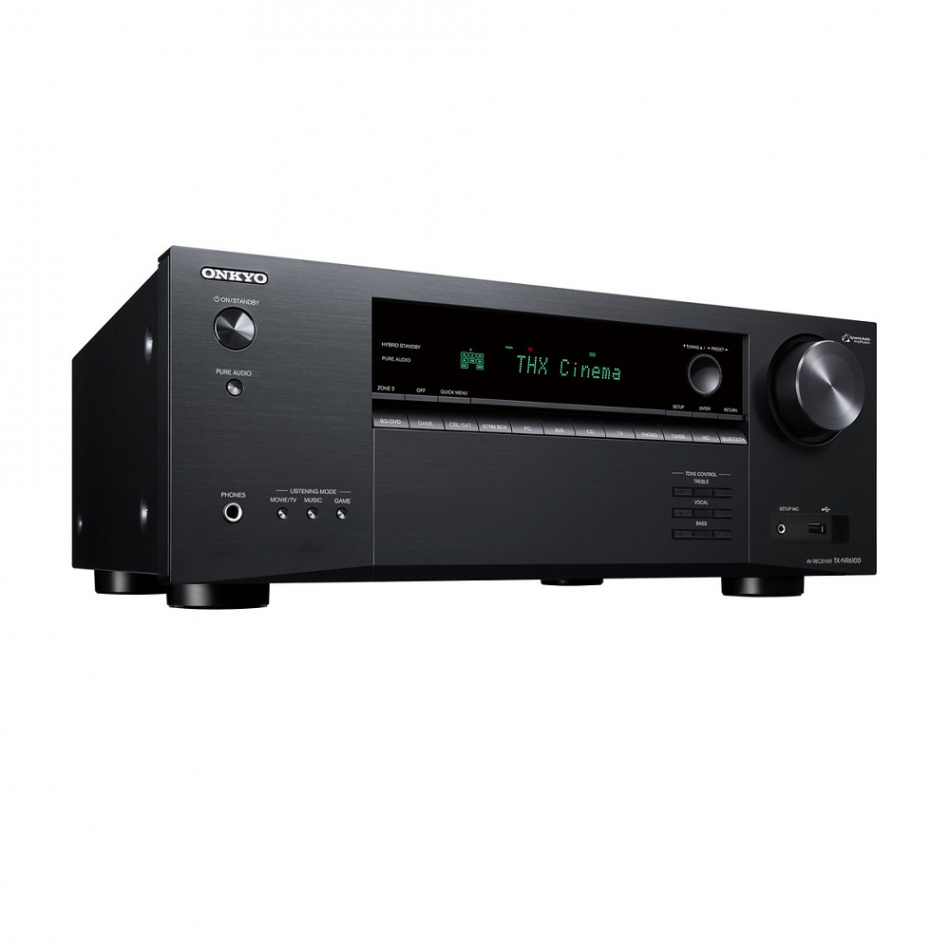 Onkyo TX-NR6100 Heimkino-Verstärker, schwarz