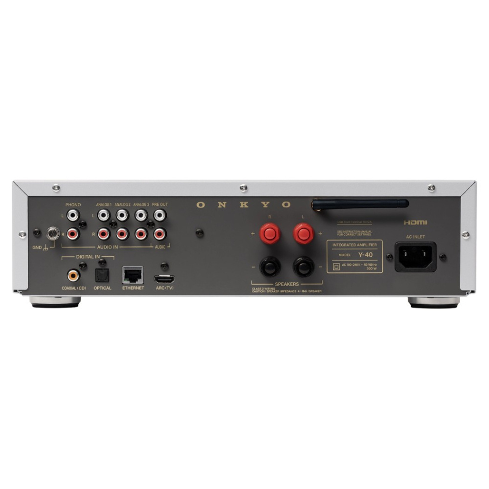 Onkyo Muse Y-40 Streaming-Verstärker, Silber