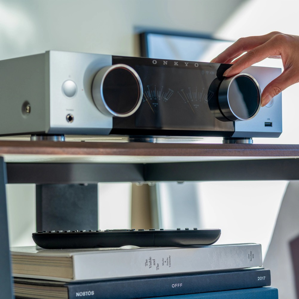 Onkyo Muse Y-50 Streaming-Verstärker, silber