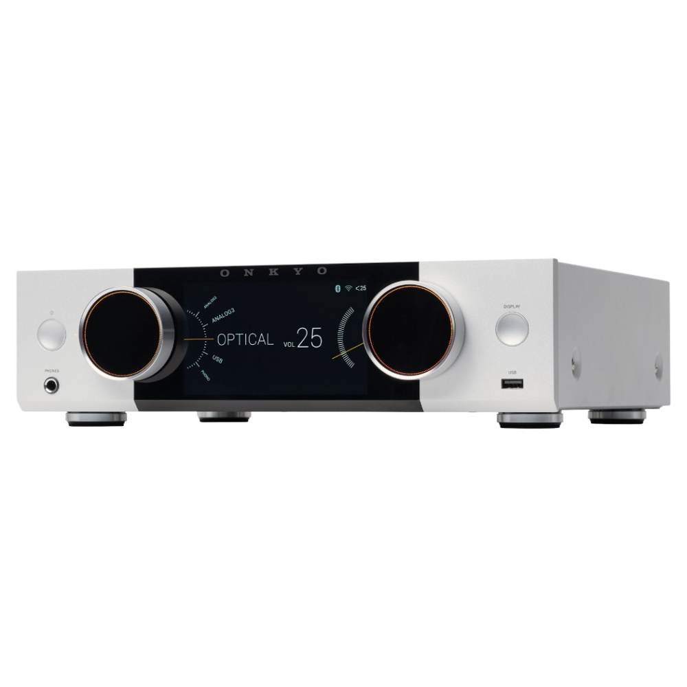 Onkyo Muse Y-50 Streaming-Verstärker, silber