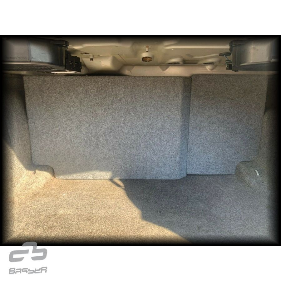 Leeres Subwoofer-Gehäuse BMW 3er E46 Limousine