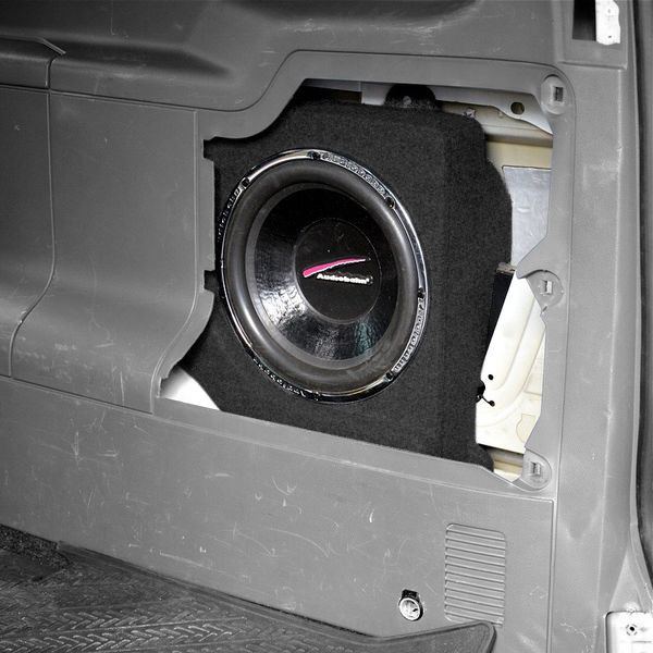 Leeres Subwoofer-Gehäuse Mercedes Viano 03- 12''