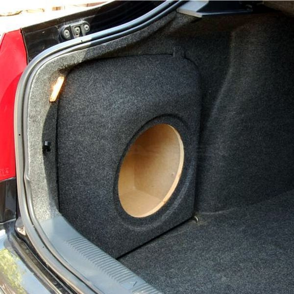 Leeres Subwoofer-Gehäuse Skoda Octavia II Limousine 2004-2008