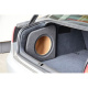 Leeres Subwoofer-Gehäuse Audi A4 Limousine 00-08 Leeres Subwoofer-Gehäuse Audi A4 Limousine 00-08
