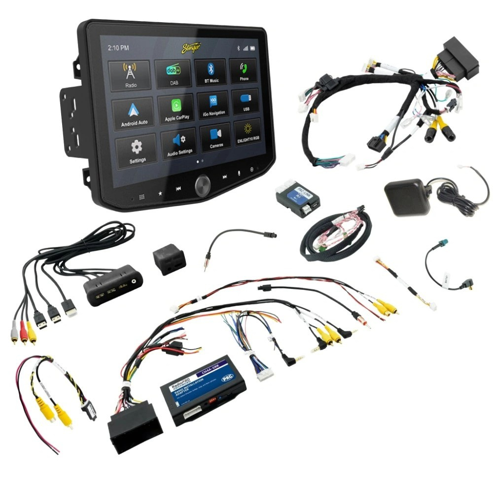 Stinger HORIZON10 iX210E-DG2, 10-Zoll-Autoradio für Dodge RAM 2013-2018