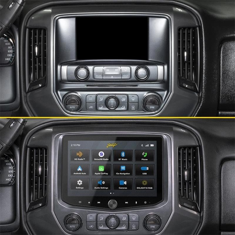 Stinger HORIZON10 iX210E-GM1, 10-Zoll-Autoradio für Chevrolet Silverado/GMC Sierra 2014-2019