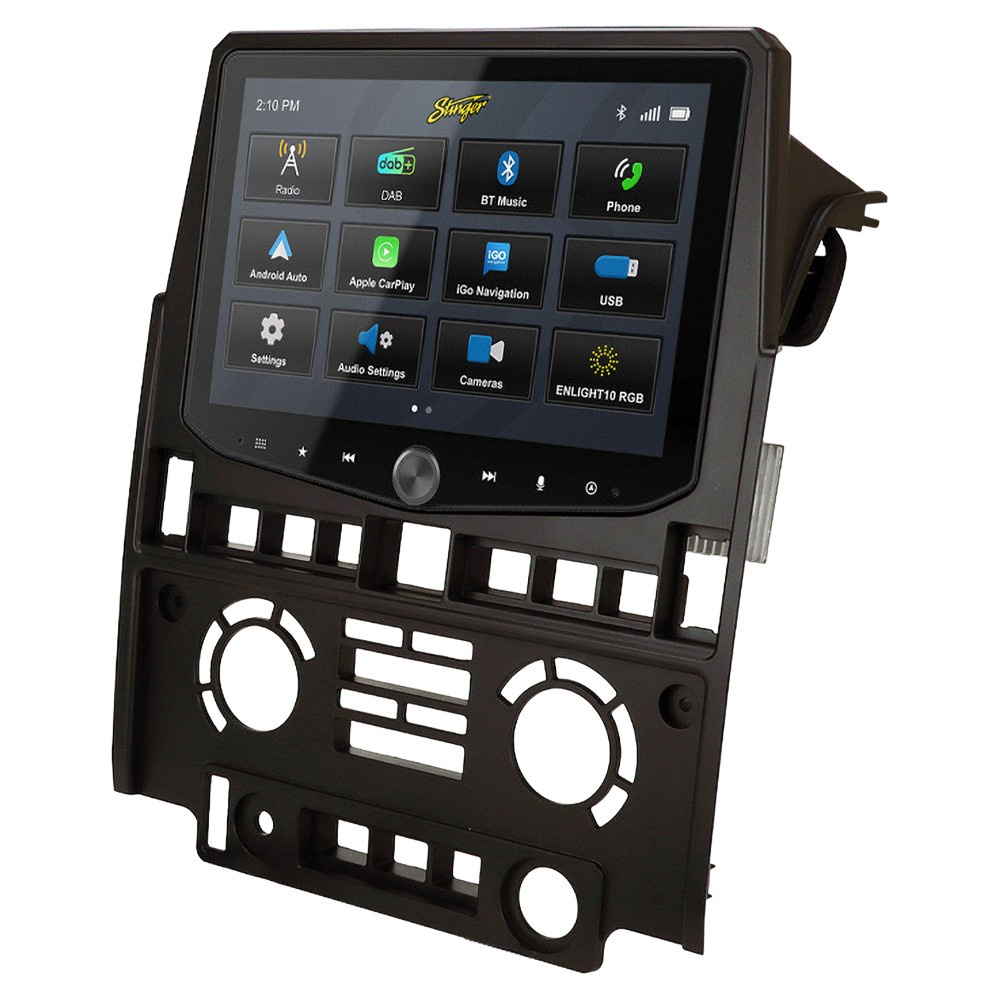 Stinger HORIZON10 iX210E-LR1, 10-Zoll-Autoradio für Land Rover Defender 2007-2016