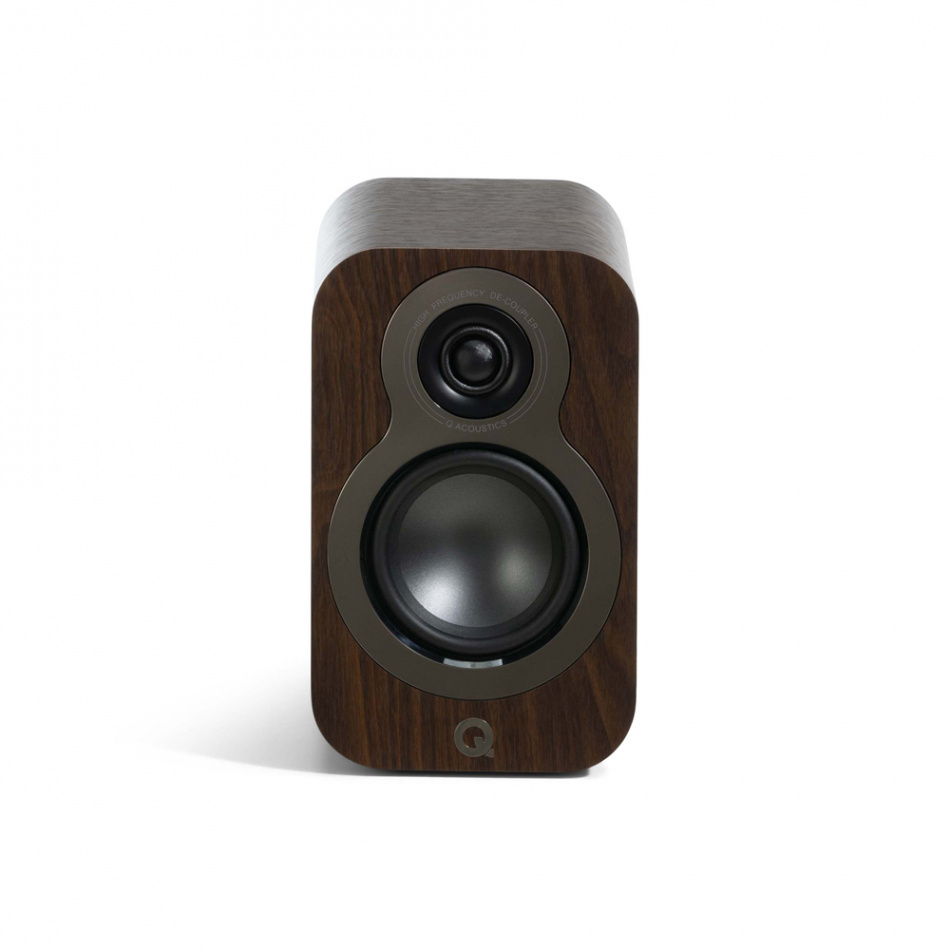 Q Acoustics 3010c Regallautsprecher, Walnuss