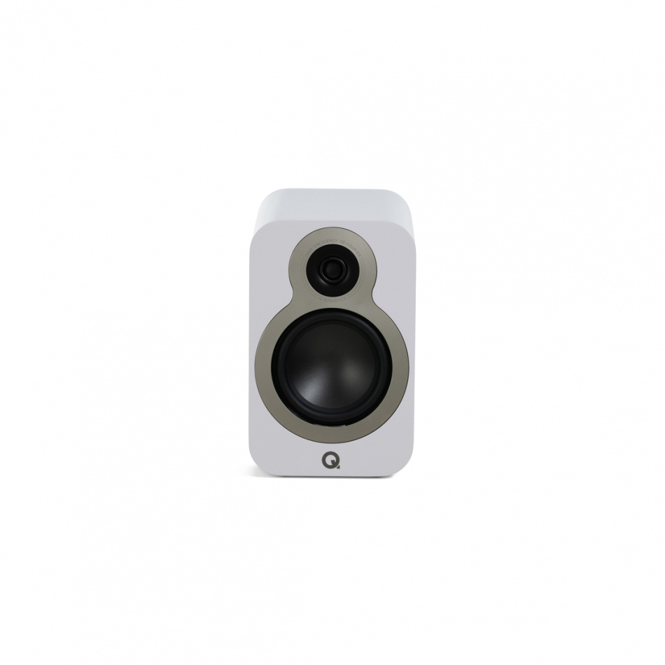 Q Acoustics 3020c Regallautsprecher, matt weiß