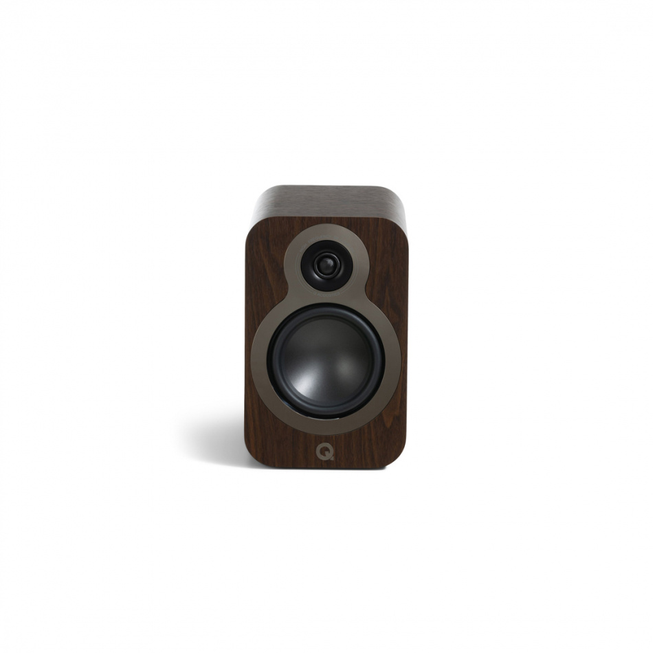 Q Acoustics 3020c Regallautsprecher, Walnuss