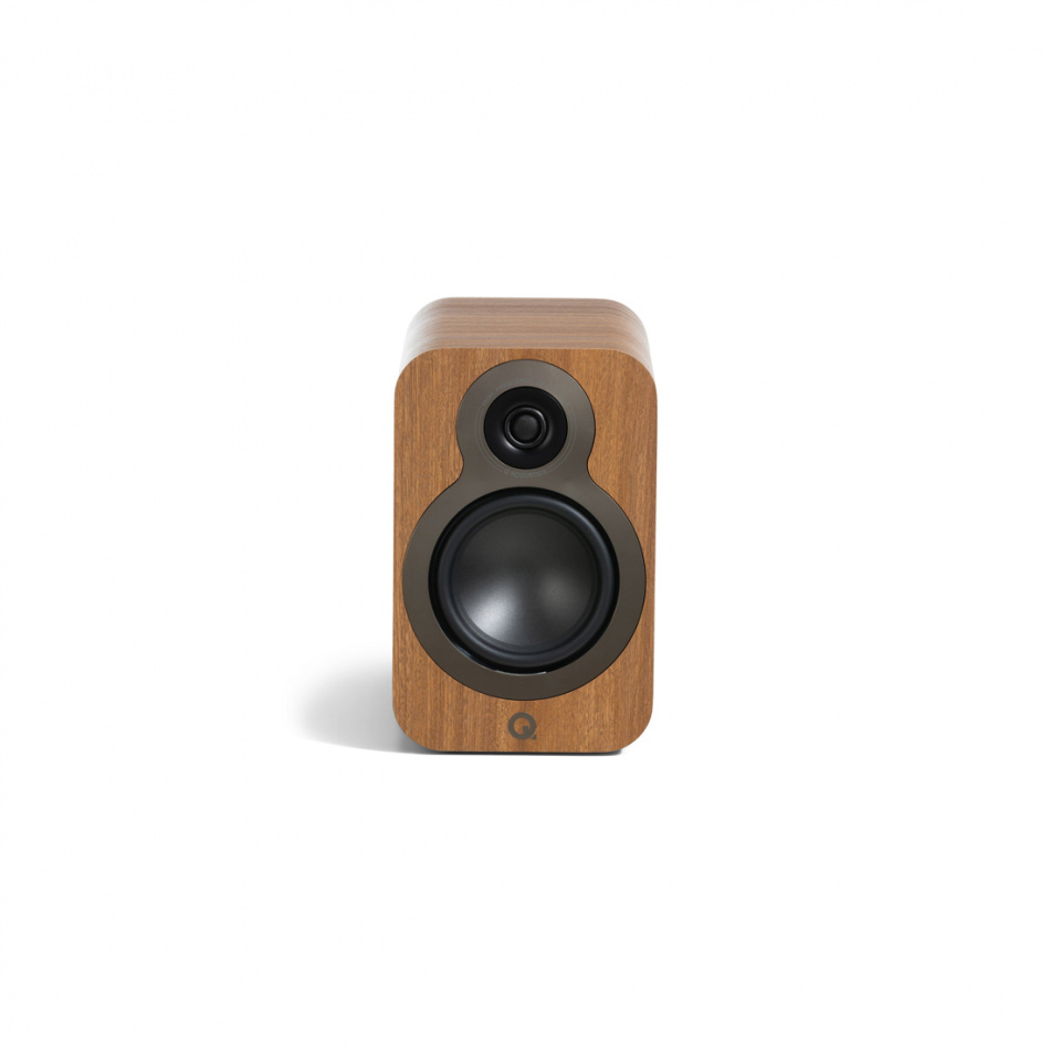 Q Acoustics 3020c Regallautsprecher, Eiche