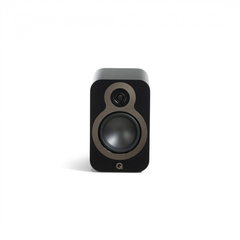 Q Acoustics 3030c Regallautsprecher, matt schwarz