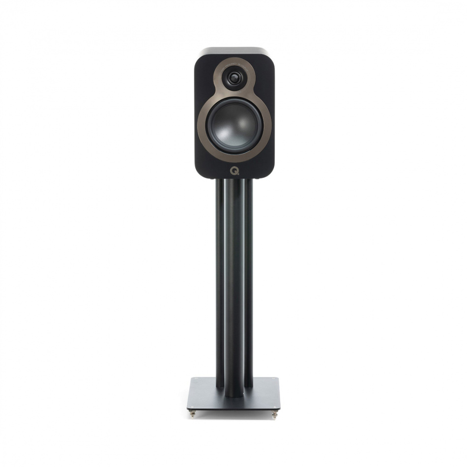 Q Acoustics 3030c Regallautsprecher, matt schwarz