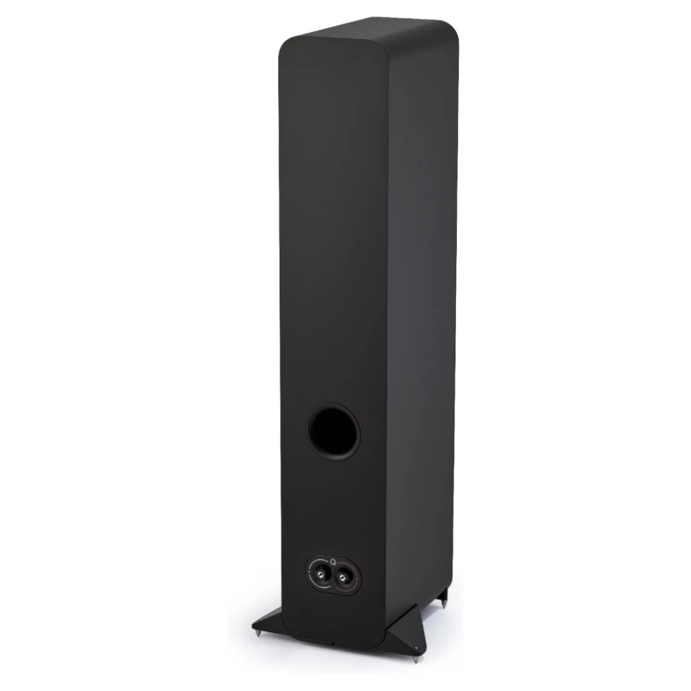 Q Acoustics 3040c Standlautsprecher, mattschwarzes Paar