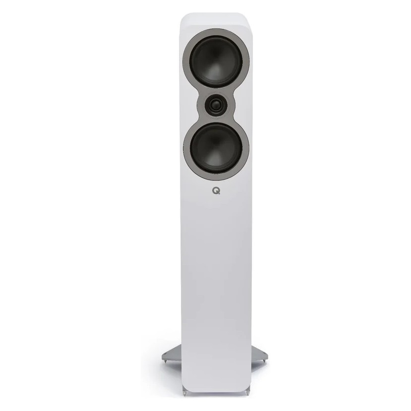 Q Acoustics 3040c Standlautsprecher, mattweißes Paar