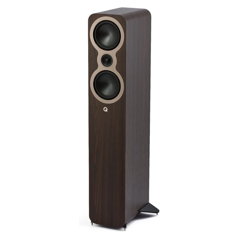 Q Acoustics 3040c Standlautsprecher, Walnuss Paar